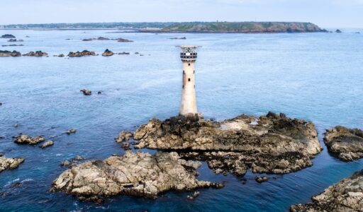 Offshore investment - Hanois Lighthouse - La Forêt, Guernsey